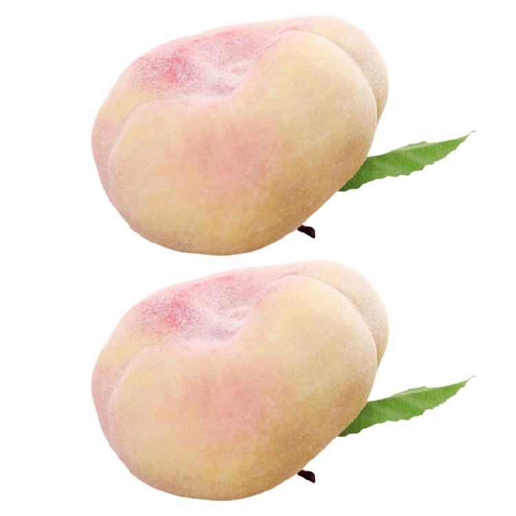 

2 шт. Реалістичні штучні персики, імітація персика для домашнього декору та професійної фотозйомки
