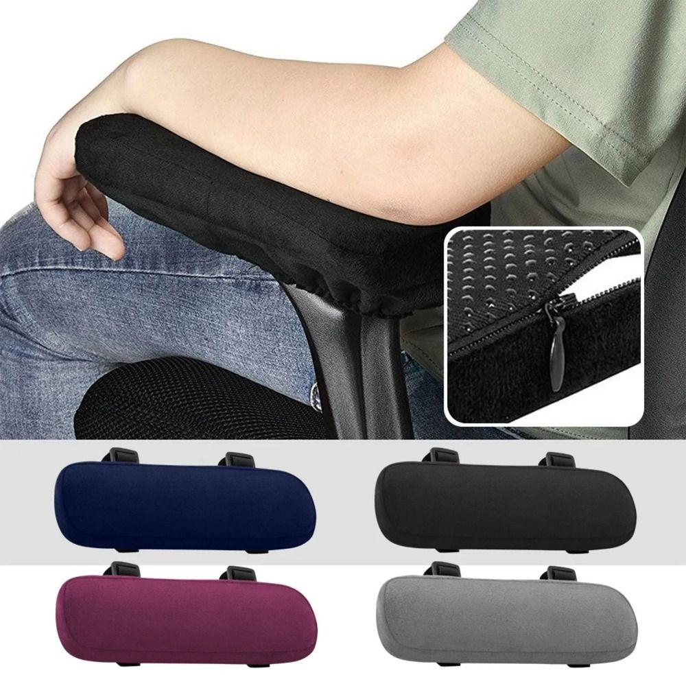 2pcs Non-Slip Chair Arm Pad Elbow Pillow Armrest Cushion Breathable Chair Armrest Pad  Sofa