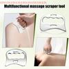 Für Tiefengewebe-Muskelmassage Cellulite-Massagegerät Körperformung Entspannung Schabebrett Edelstahl Gua Sha Stab
