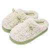 Cotton Slippers Women's Winter New Confinement Indoor Home Couple Warm Thick Bottom Outer Wear Plush Cotton Slippers