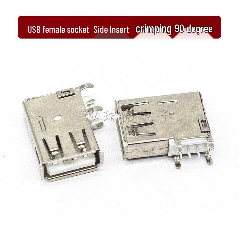 USB Female to Male Type-C Connector, Type-A/B SMD with Straight/Bent Pins