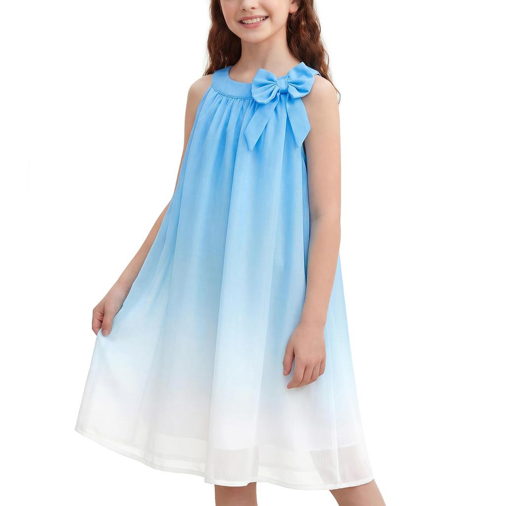 Children's Fashion Dress, Sleeveless Casual Loose Thin And Light Camisole Dress