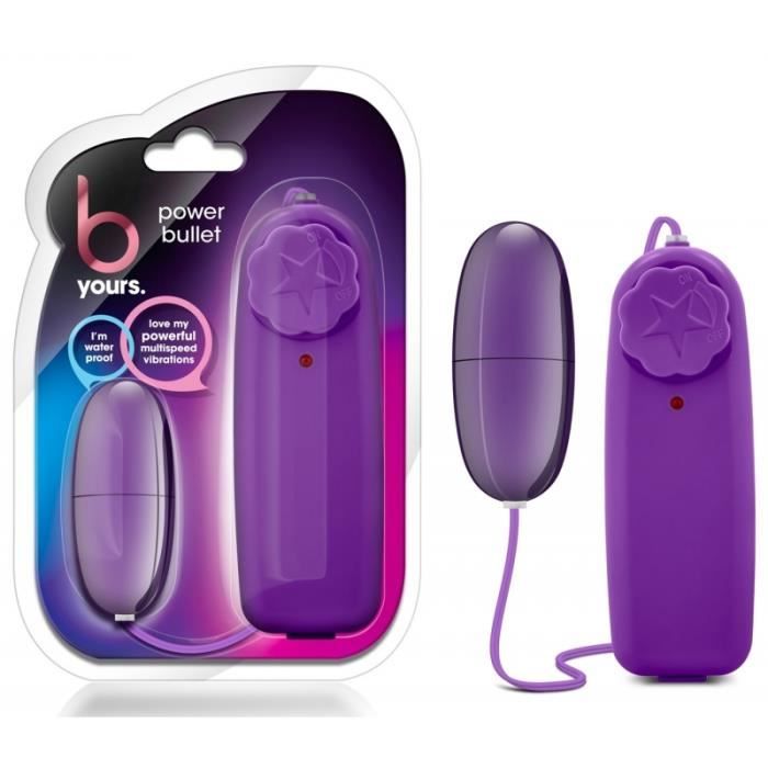 Oeuf Vibrant - B-Yours - Violet - 5,5 cm - Waterproof - Vibrations réglables