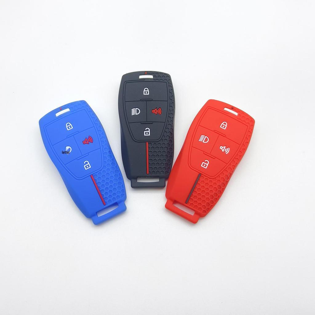 Silikon Schutzhülle für Schlüssel für Beijing BJ40, BJ30, F40, EU5plus, BJ80, X7