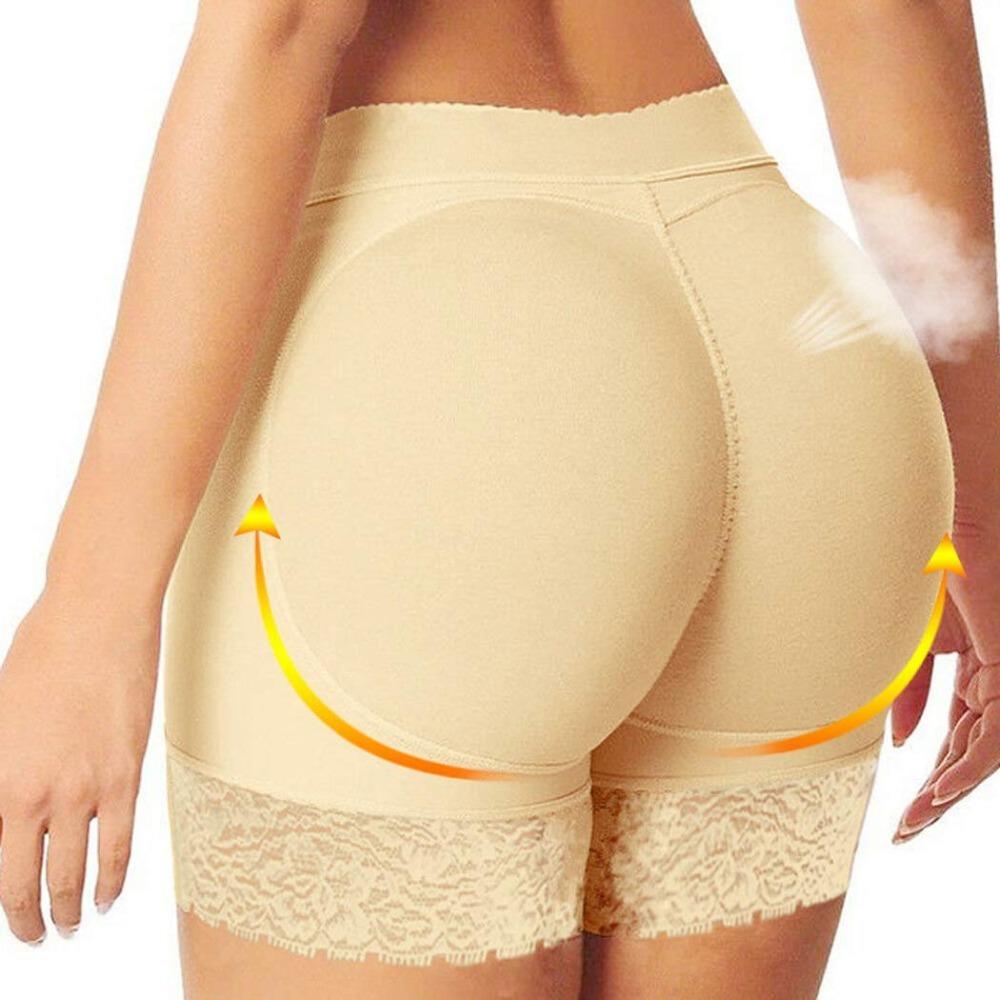 New Soft Women Pantie Cotton Breathable Padded Underwear Comfortable to Wear Oversize Seamless Butt Hip Enhancer Panties Spring