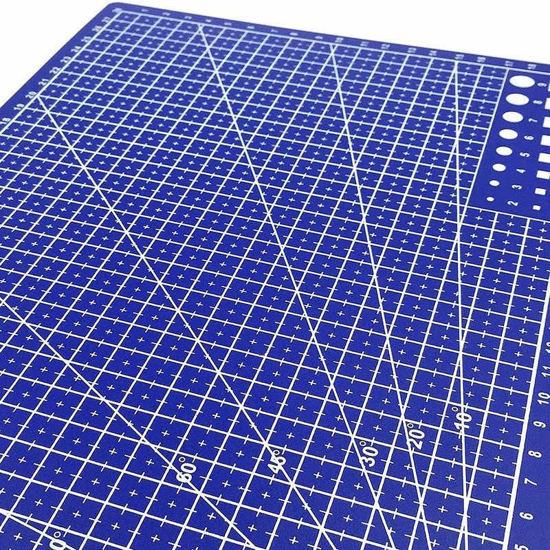 A3/A4/A5 DIY Grid Line Tool Pvc Rectangular Cutting Mat Plastic Patchwork Cut Pad Sewing Supplie