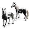 Horse Model Rust-proof Excellent Craftmanship Micro Decor Knapostu Stallion Pint Mare Action Figures Toy for Shelf Decor