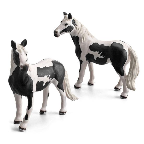Horse Model Rust-proof Excellent Craftmanship Micro Decor Knapostu Stallion Pint Mare Action Figures Toy for Shelf Decor