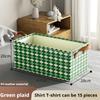 Folding Storage Boxes Clothes Folding Box Cube Canvas Storage Basket Shelf Pants Drawer Bed With Handles For Home Office