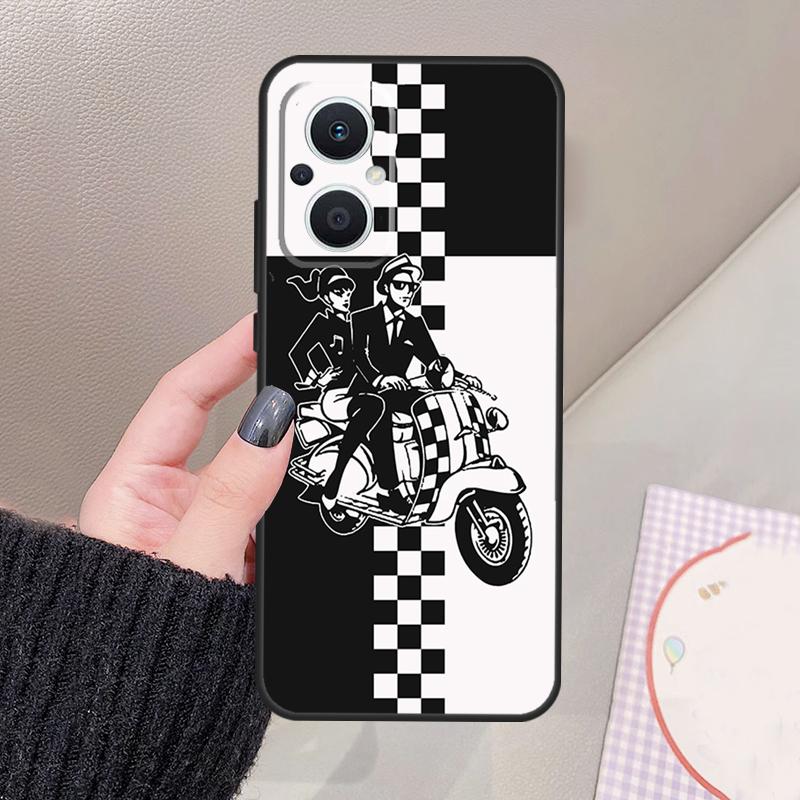 

Mods Scooter Funda For OPPO Reno 14 10 11 12 13 Pro 12F 11F 13F 14F 7 8 Lite OPPO Find X9 X8 X6 Pro Case OPPO Reno14 F