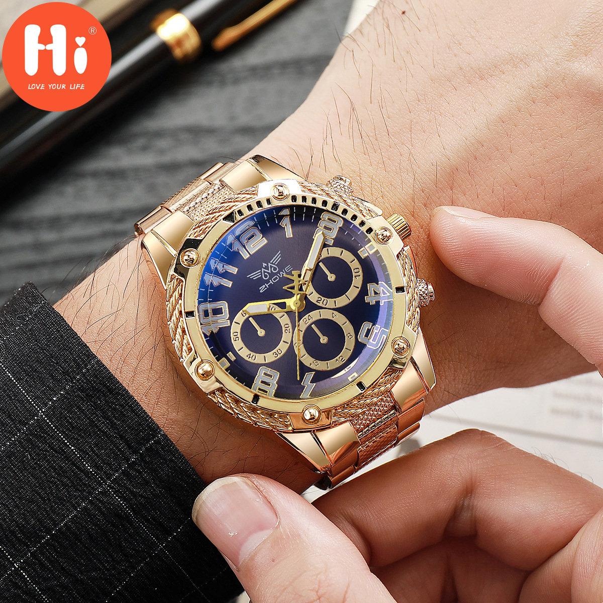 

Привет модные мужские часы спортивные часы роскошные мужские кварцевые наручные часы мужской подарочный браслет