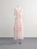 Pink One-Piece Ruffled & Laced Fairy Vacation Dress