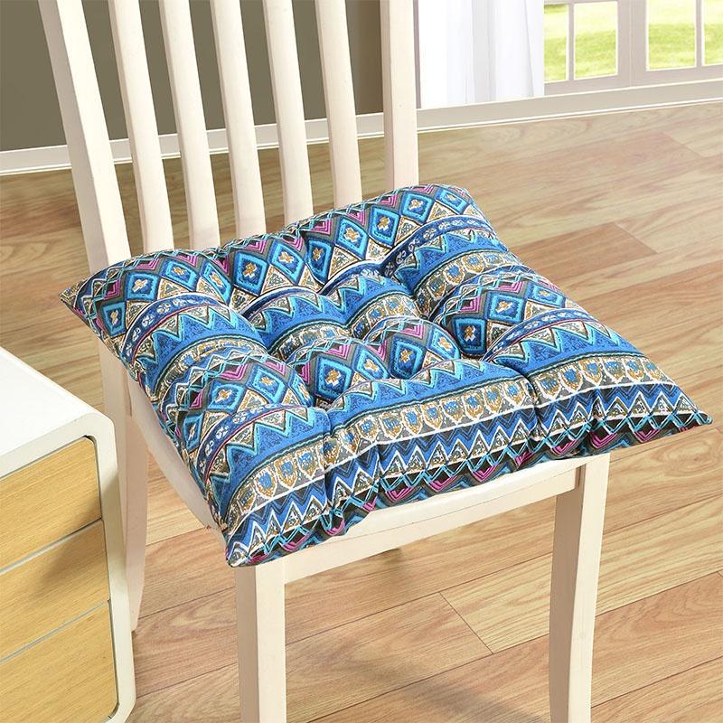 Stylish And Cozy Chair Cushion Pad With Tie-up For Living Room And Bedroom