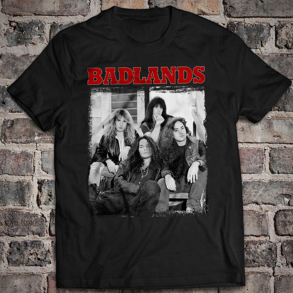 Классическая футболка группы Badlands Ray Gillen Eric Singer Greg Chaisson Voodoo Highway Унисекс XXXL