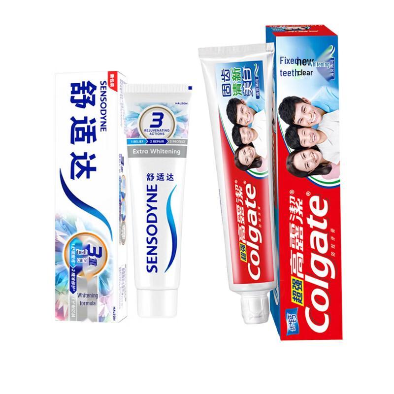 Colgate Whitening & Fresh Breath Toothpaste Combo Pack