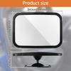 Baby Car Mirror with Adjustable Strap Shatterproof Acrylic Baby Car Seat Mirror Wide View Baby Car Mirror Rear Facing Car Mirror