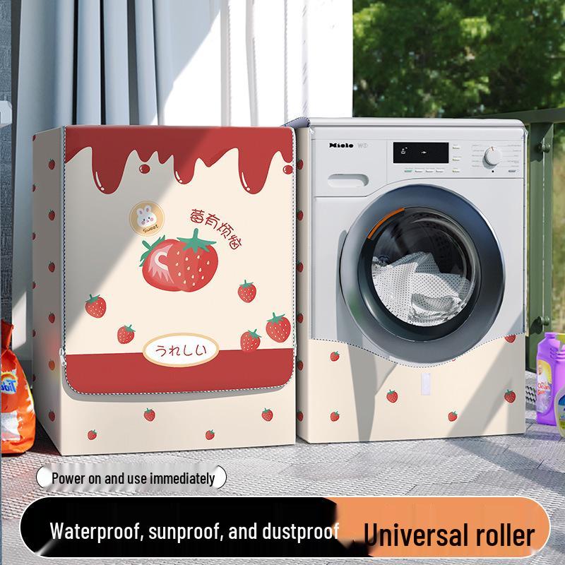 Waterproof Sunproof Cover for 10kg Fully Automatic Washing Machines