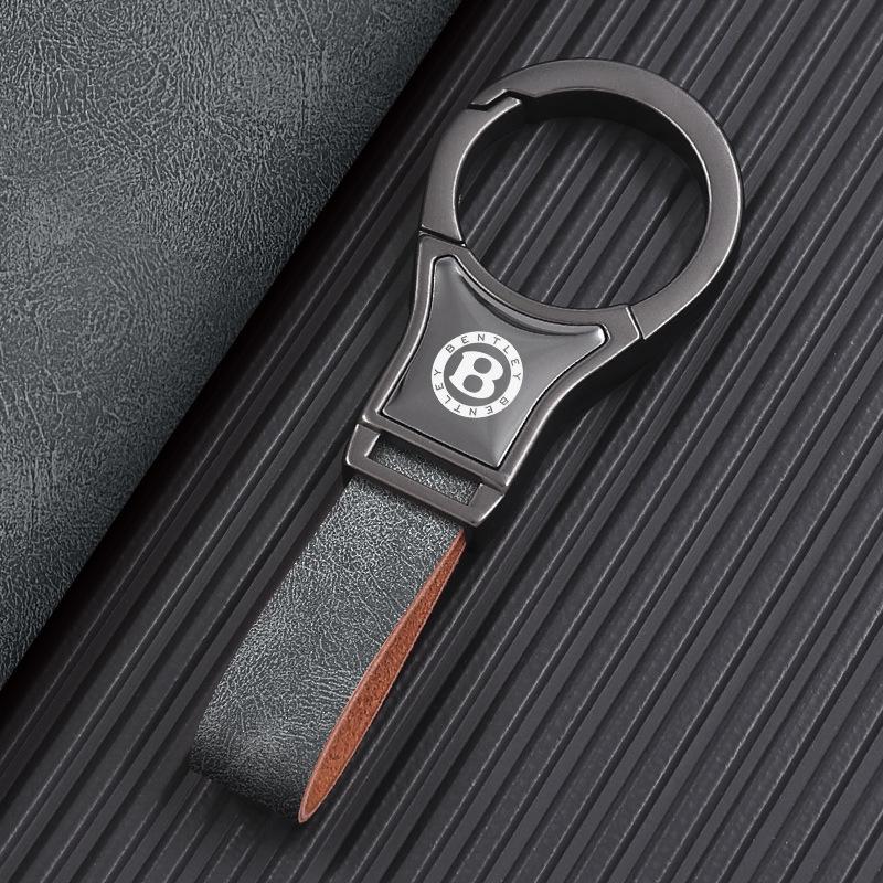 New 2025 Men's Waist Key Ring for Bentley Flying Spur, Bentayga, Continental, and Mulsanne Cars.