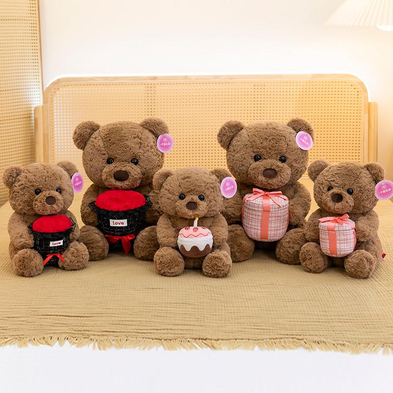 Bear Doll Gift Birthday Teddy Bear Cute Pillow Doll For Girlfriend Day Valentine