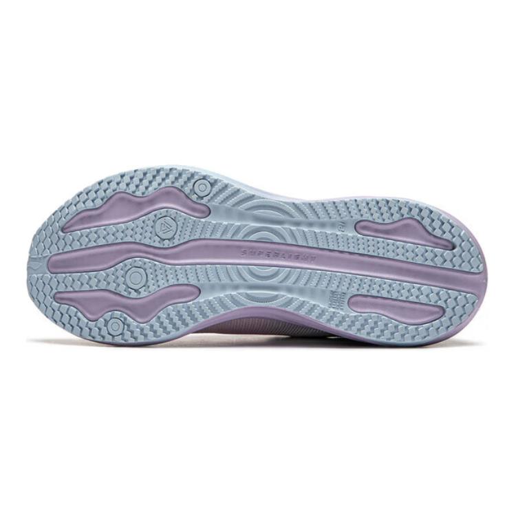 Li Ning Kids Ultra Light 21 Synthetic Leather Fabric 2024 Round Toe Reflective Shock Absorption Rebound Breathable Low Top Running Shoes YKFU012-12