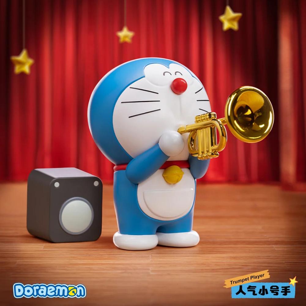 52toys Doraemon Concert Series Blind Box - Fashion Doll Ornament Collectible Hand Toy Gift For Trendy Collectors
