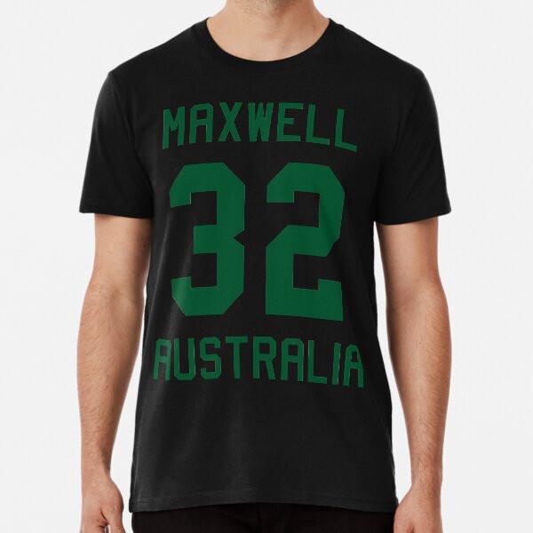 Glenn Maxwell | 32 | Australian Cricket Jers S to 5XL Made in the AU/USA T-Shirt