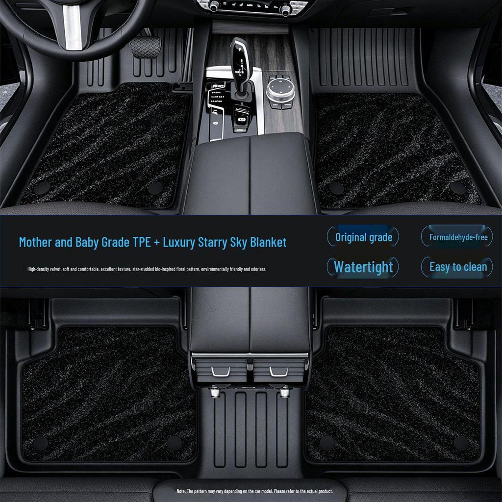 Toyota Car Floor Mats for Camry, RAV4, Corolla, Sienna, and More - TPE Material