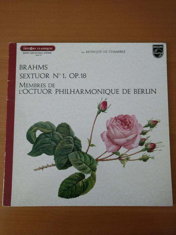 

LP Record JOHANNES BRAHMS LOctuor Philharmonique De Berlin 5802707 Philips France Classical Used