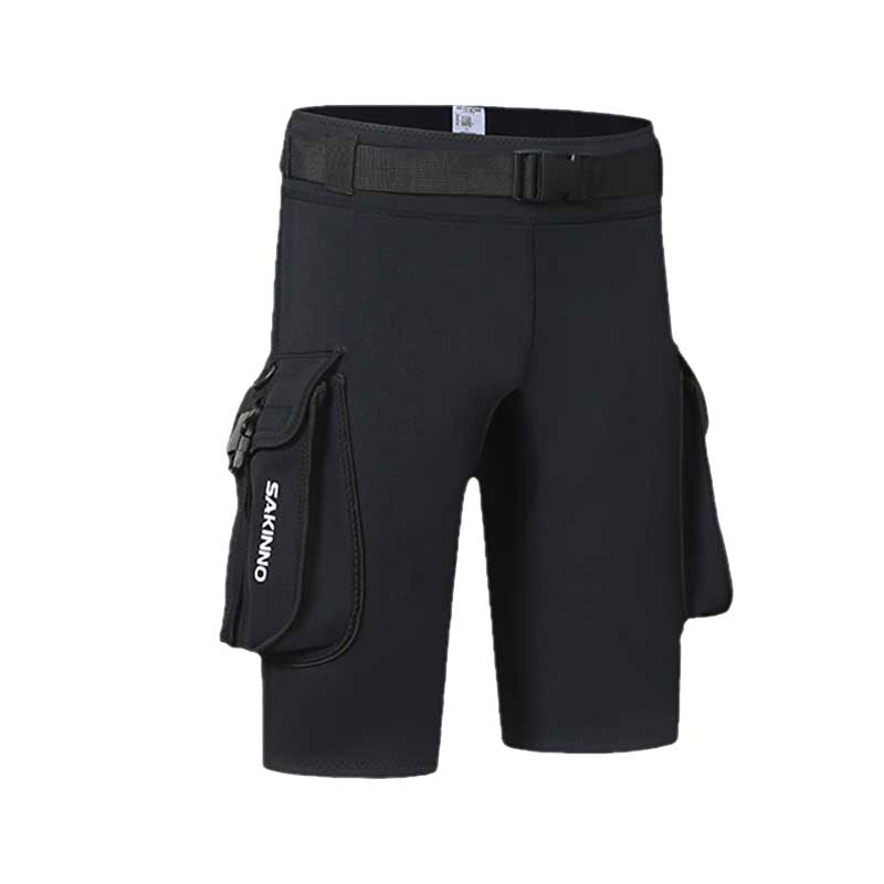 3mm Neoprene Surf Pants Wetsuit Diving Shorts Kitesurf Swimming Trunks Men Pants For Snorkeling Kayaking Drifting Boating S