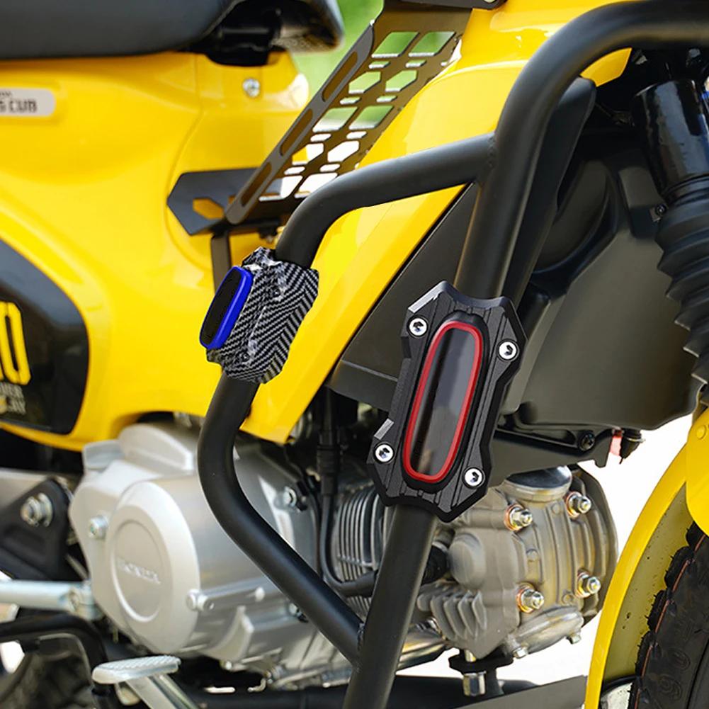 2 Adet Evrensel Motosiklet Çarpışma Çubuğu Blokları Motor Koruma Tampon Koruyucu Honda BMW KAWASAKI 20mm/24mm/26mm Boruya Uygun