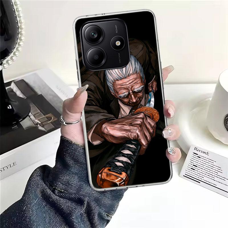 S-Sakamoto Days Soft Phone Case For Xiaomi Redmi Note 15 14 14S 13 12 Pro Plus 12S 11 11S 11E 10 10S 11T 5G Fundas Coque Redmi N