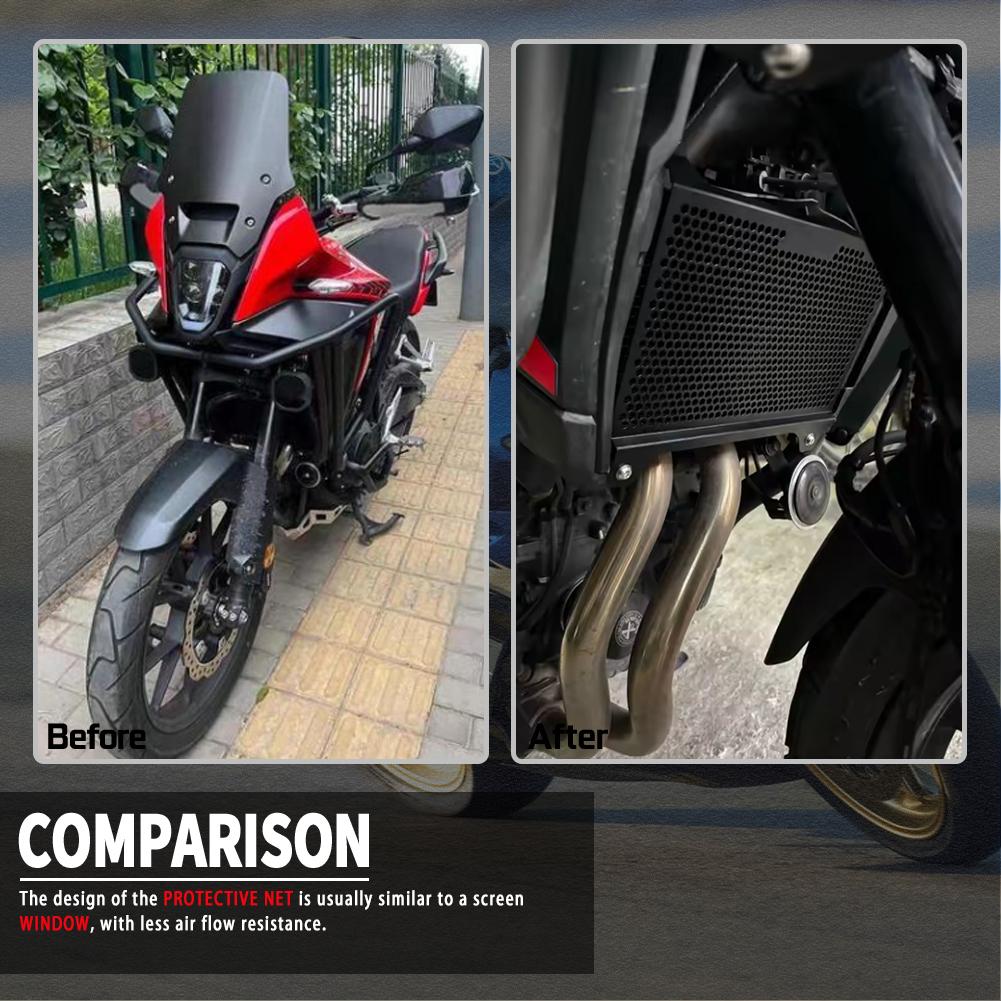 For HODNA NX500/NX400 2023 2024 2025 Motorcycle Accessories Radiator Grill NX 400 500 Guard Cover Protector Protection NX-400