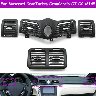 GranTurism GranCabrio GT GC M145 Wnętrze Samochodu Przednia Tylna Centralna Deska Rozdzielcza Lewa Prawa Nawiew Klimatyzacji Panel Nawiewu Pokrywa Dla Maserati