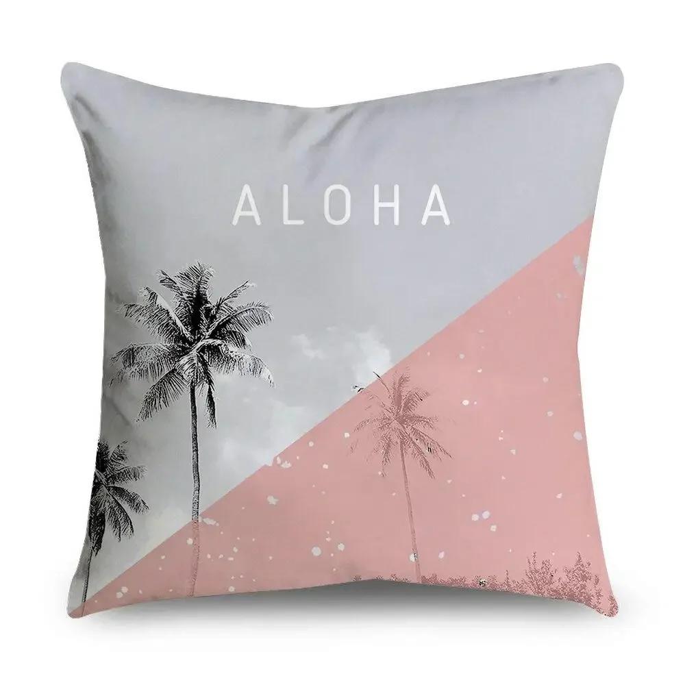 Nordic Pineapple Polyester Pillowcase    Bohemian Home Soft Decorative Cushion Cover Sofa Chair Pillowcase