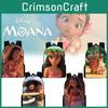 Moana Ocean Theme School Backpack With Waterproof Oxford Fabric For Elementary Students
