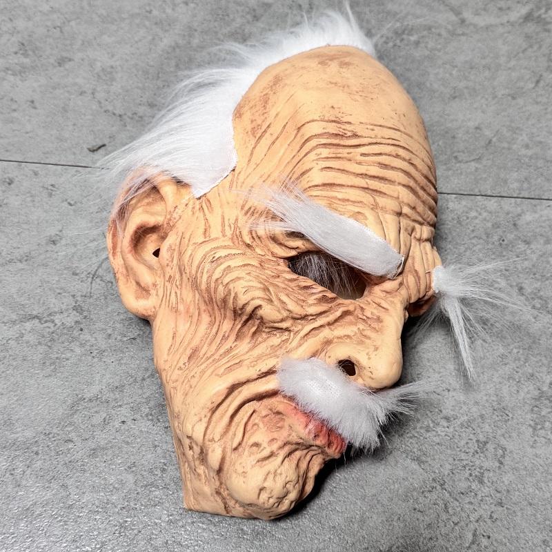 Nuova Maschera Vecchio Nonno Nonna Maschera Testa Vecchio Uomo Offerta per Feste Cosplay Spaventoso Oggetti di Scena Maschera Cosplay Terrore Divertente Oggetto di Scena Maschere in Lattice