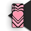 Star Dark Red Heart Love Phone Cover Soft Case for Samsung Galaxy S10 S8 S9 Plus A33 A34 A31 70 A71 A72 Note 20 9 8 S10E Casing