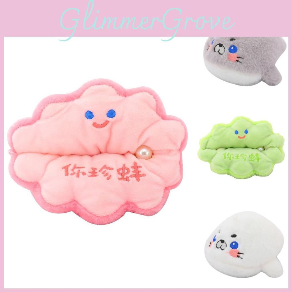 Plush Adorable Keychain Featuring Ocean Animal Designs In Various Colors Styles And