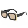 Ins Popular Fashion Square Sunglasses Women Retro  Designer Jelly Color Shades UV400 Men Gradient Sun Glasses