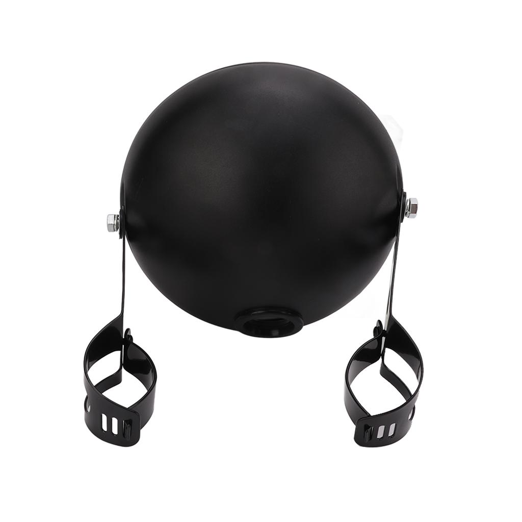 7in Motorcycle Headlight Housing Universal Bucket Mount for LED Headlamp 38‑51mm Fork Tubes