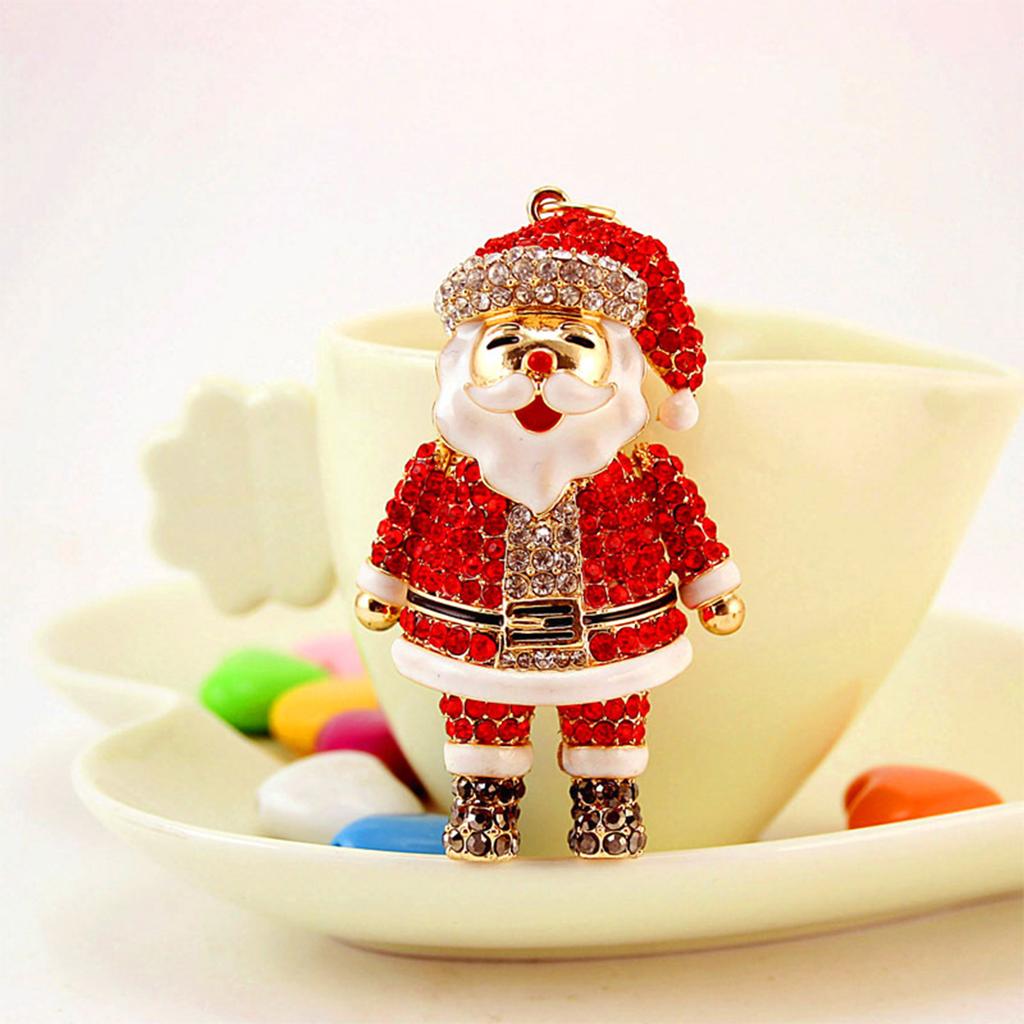 1pc Santa Claus Key Chain Holiday Souvenir Gifts Wholesale