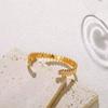Personalized Fashion Light Luxury Irregular Serrated Bracelet Personalized Versatile Metal Sense Women'S Hand Jewelry