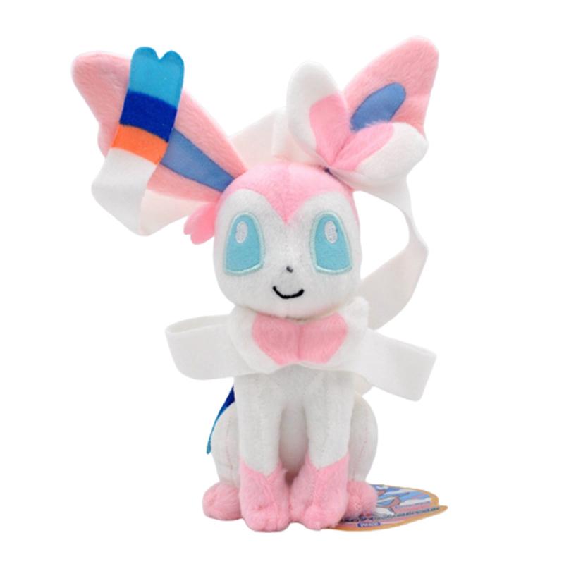 New Eevee Evolution Plush Toy Flareon Vaporeon Jolteon Espeon Umbreon Glaceon Leafeon Sylveon Stuffed Doll Kids Gift