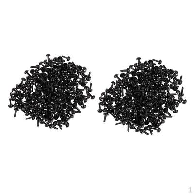 400x Sicherheitsaugen aus Kunststoff 3mm 5mm für Teddybär-Bastelarbeiten Spielzeug