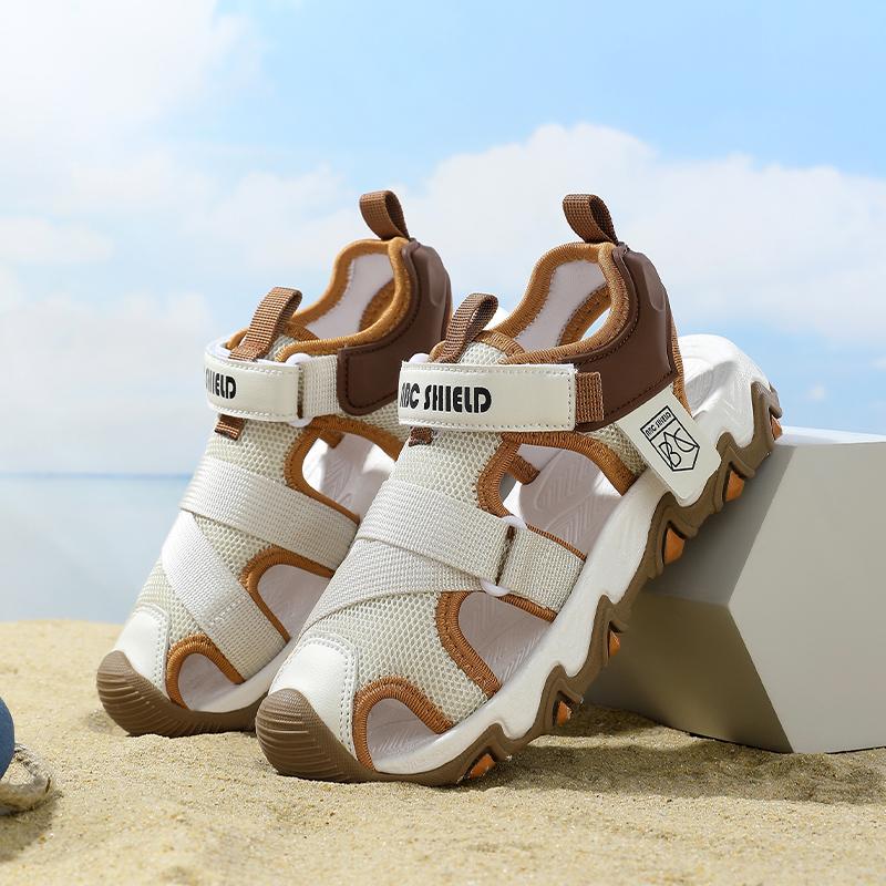 28-39 Summer Kids Closed Toe Collision Prevention Girls Sandals Sports Shoes Boys Sandals Flip-Flops