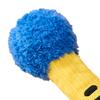 Yousheng Squeaky Cat Toy Plush Microphone Design Cat Teething Toy with Crinkle Sound Interactive Chew Toy for Teething Kittens Fun Self-Entertainment
