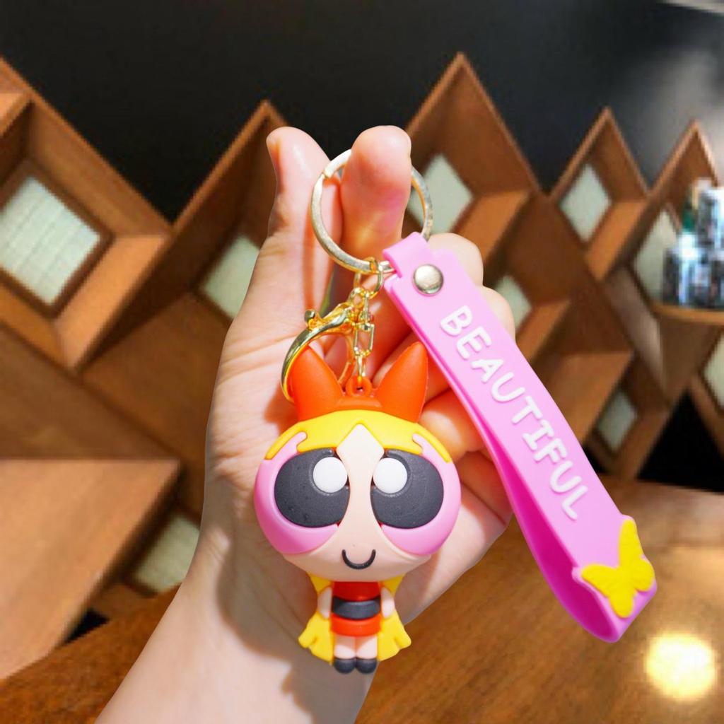 Creative Flying Female Police Keychain Pendant – Car Accessory & Small Gift