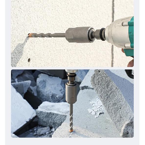 Multifunctional Industrial Grade Electric Wrench Adapter Universal Square Round Handle Converter for Electric Hammer