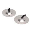 2Pcs Finger Cymbals Pure Copper Wear Resistant Easy Grip Finger   for Dance Party Holiday