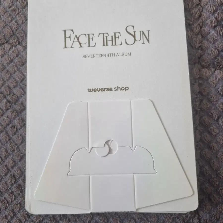 SEVENTEEN FACE THE SUN weverse special gift+ Lenticular